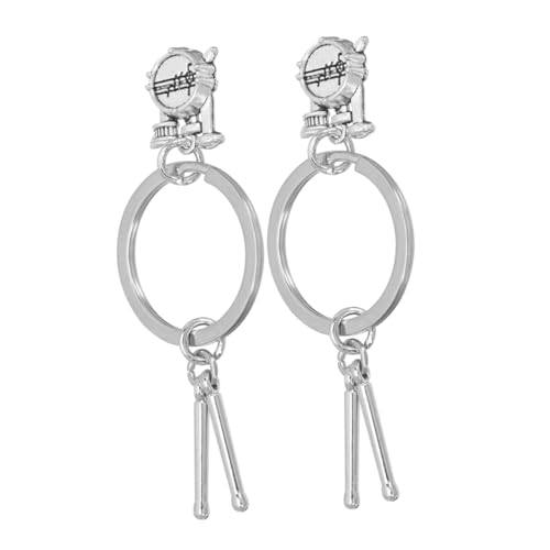 PRETYZOOM Charm 2pcs Trommel Schlüsselanhänger Musikinstrument Schlüsselanhänger Für Schlagzeuger Fan Ornament PRETYZOOM Charm 2pcs Trommel Schlüsselanhänger Musikinstrument Schlüsselanhänger Für Schlagzeuger Fan Ornament von PRETYZOOM
