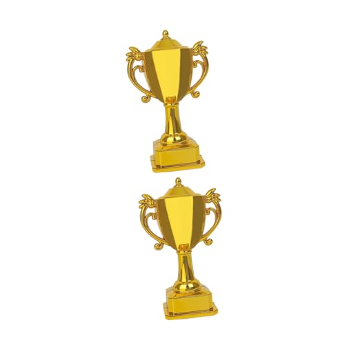 PRETYZOOM 2 Stück Teiliges Mini Pokal aus Kunststoff Miniatur Trophäen für Puppenhaus Dekoration für Rollenspiele Party Deko und Pädagogische Spielumgebungen PRETYZOOM 2 Stück Teiliges Mini Pokal aus Kunststoff Miniatur Trophäen für Puppenhaus Dekoration für Rollenspiele Party Deko und Pädagogische Spielumgebungen von PRETYZOOM