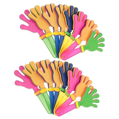 PRETYZOOM 20st Klatschen Requisiten Jubeln Stütze Klöppel Krachmacher Partykrachmacher Festival-Party-handklöppel Kinderspielzeug Jubel-Tools Kinderklöppel Plastik PRETYZOOM 20st Klatschen Requisiten Jubeln Stütze Klöppel Krachmacher Partykrachmacher Festival-Party-handklöppel Kinderspielzeug Jubel-Tools Kinderklöppel Plastik von PRETYZOOM
