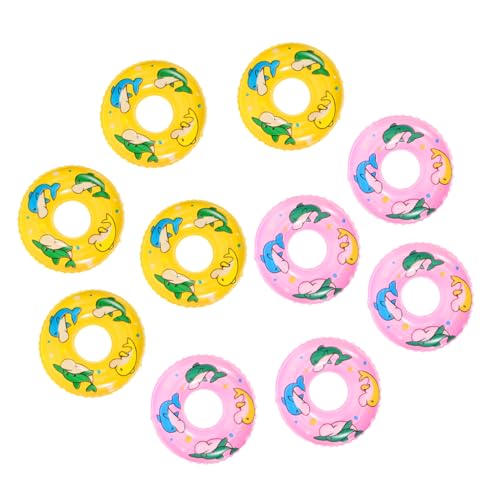 PRETYZOOM Schwimmreifen Donut 20st Puppenschwimmring Für Tauchbecken Miniaturschwimmen Wasserrohr Solarpool Pools Tauchen Aufblasbares Planschbecken Schwimmringe Floß Winziges Schwimmen Plastik PRETYZOOM Schwimmreifen Donut 20st Puppenschwimmring Für Tauchbecken Miniaturschwimmen Wasserrohr Solarpool Pools Tauchen Aufblasbares Planschbecken Schwimmringe Floß Winziges Schwimmen Plastik von PRETYZOOM