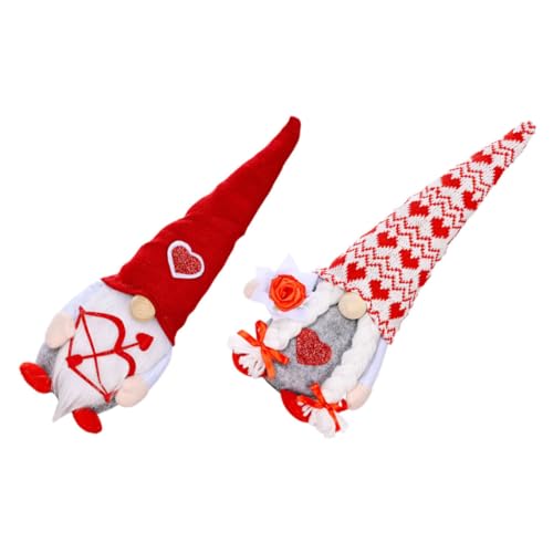 PRETYZOOM 2St Liebhaber Puppe Valentinstag Puppenschmuck lustig Paar-Zwergpuppen-Dekore Frauen wichtelpuppe büro Dekoration puppenverzierung zum Valentinstag dekorative Stoffzwergpuppe PRETYZOOM 2St Liebhaber Puppe Valentinstag Puppenschmuck lustig Paar-Zwergpuppen-Dekore Frauen wichtelpuppe büro Dekoration puppenverzierung zum Valentinstag dekorative Stoffzwergpuppe von PRETYZOOM