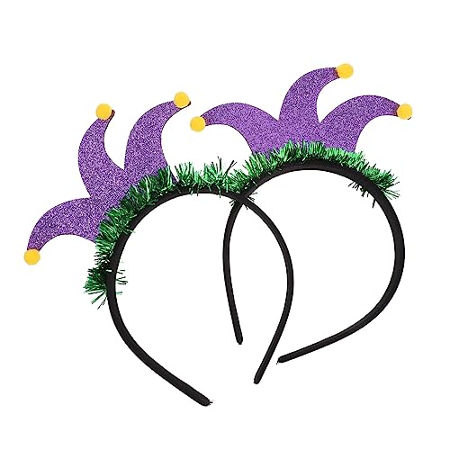 PRETYZOOM 2 Stücke Verrückte Hut Clown Design Headwear Karneval Party Versorgung Cosplay Haar Hoop PRETYZOOM 2 Stücke Verrückte Hut Clown Design Headwear Karneval Party Versorgung Cosplay Haar Hoop von PRETYZOOM