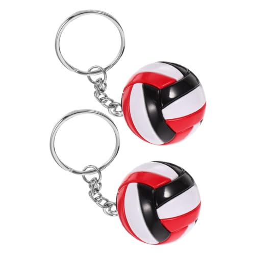 PRETYZOOM Volleyball Schlüsselanhänger Charms Tragbare Schlüsselanhänger Ornament von PRETYZOOM