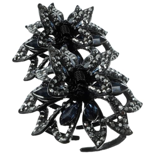 PRETYZOOM 2st Strass-greifer Im Koreanischen Stil Haarhalter Haarklammer Mit Blumenmuster Haarhalter Aus Strass Haarklammern Blumenklammern Für Dickes Haar Strasssteine PRETYZOOM 2st Strass-greifer Im Koreanischen Stil Haarhalter Haarklammer Mit Blumenmuster Haarhalter Aus Strass Haarklammern Blumenklammern Für Dickes Haar Strasssteine von PRETYZOOM