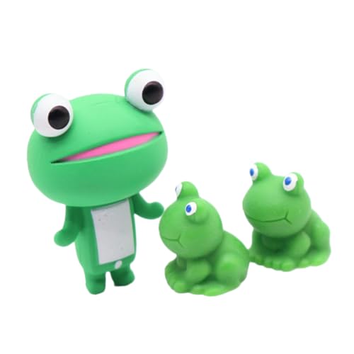 PRETYZOOM 3 Stück Frosch Figuren aus Harz Dekoration für Puppenhaus Garten und Schreibtisch Versatile und Langlebig mit Feiner Verarbeitung für Kreative Landschaften PRETYZOOM 3 Stück Frosch Figuren aus Harz Dekoration für Puppenhaus Garten und Schreibtisch Versatile und Langlebig mit Feiner Verarbeitung für Kreative Landschaften von PRETYZOOM