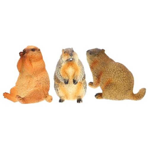 PRETYZOOM 3 Stück Simulierte Wildtiere Simulation Tierfigur Murmeltier Dekoration Murmeltierfiguren Tierfiguren Simulation Murmeltier Figur Murmeltier Figur Modell Kunststoff PRETYZOOM 3 Stück Simulierte Wildtiere Simulation Tierfigur Murmeltier Dekoration Murmeltierfiguren Tierfiguren Simulation Murmeltier Figur Murmeltier Figur Modell Kunststoff von PRETYZOOM