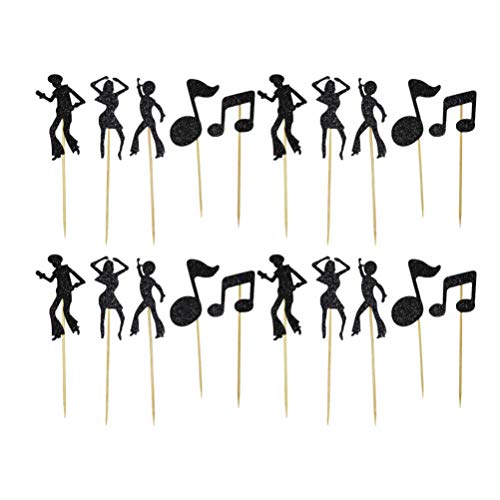 PRETYZOOM 30 Stück Musikparty Cupcake Topper Musiknote Und Tanz Menschen Kuchen Picks Dekorative Papier Kuchen Stick Topper Dekoration Lieferungen PRETYZOOM 30 Stück Musikparty Cupcake Topper Musiknote Und Tanz Menschen Kuchen Picks Dekorative Papier Kuchen Stick Topper Dekoration Lieferungen von PRETYZOOM