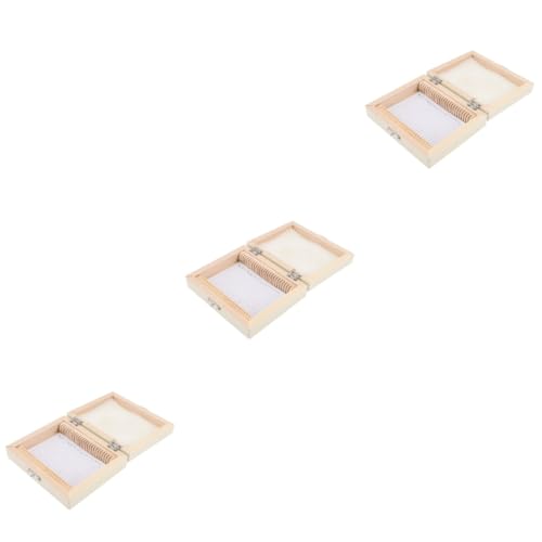 PRETYZOOM 3Er-Packung Biologische Slice-Box vorbereitet Container Lagerung Kästen für Mikroskop-Objektträger werkzeug Mikroskop -Schleifbehälter Halter für Mikroskop-Objektträger Holz Beige PRETYZOOM 3Er-Packung Biologische Slice-Box vorbereitet Container Lagerung Kästen für Mikroskop-Objektträger werkzeug Mikroskop -Schleifbehälter Halter für Mikroskop-Objektträger Holz Beige von PRETYZOOM