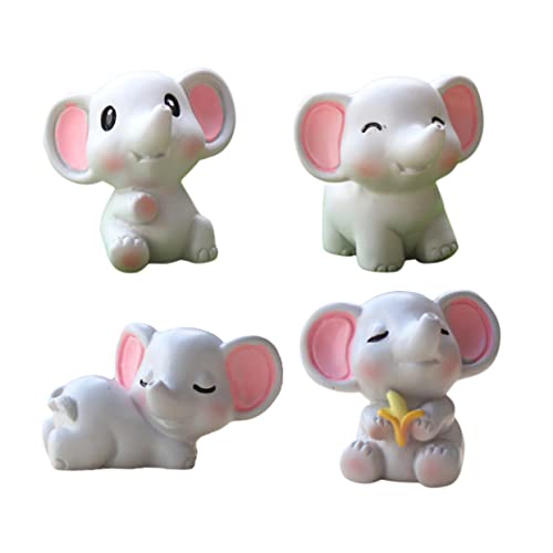 PRETYZOOM 4 Stück Kleine Elefanten Schmuckstücke Gelber Elefant Abnehmbares Wand Automatikspielzeug Dinosaurier Fensteraufkleber Schreibtischpuppen Winziger Elefant Cartoon PRETYZOOM 4 Stück Kleine Elefanten Schmuckstücke Gelber Elefant Abnehmbares Wand Automatikspielzeug Dinosaurier Fensteraufkleber Schreibtischpuppen Winziger Elefant Cartoon von PRETYZOOM