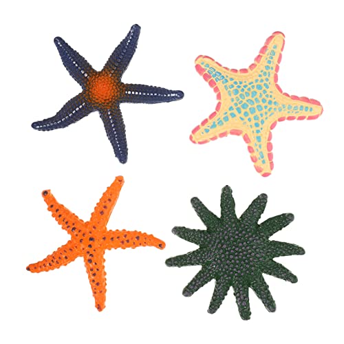 PRETYZOOM 4 Stück Mini-ozeanfiguren - Und Meerestiere Spielfiguren Ornamente Für Jungen Und Mädchen Seestern-Dekoration Dekoratives Seestern-Spielzeug Aus PVC PRETYZOOM 4 Stück Mini-ozeanfiguren - Und Meerestiere Spielfiguren Ornamente Für Jungen Und Mädchen Seestern-Dekoration Dekoratives Seestern-Spielzeug Aus PVC von PRETYZOOM
