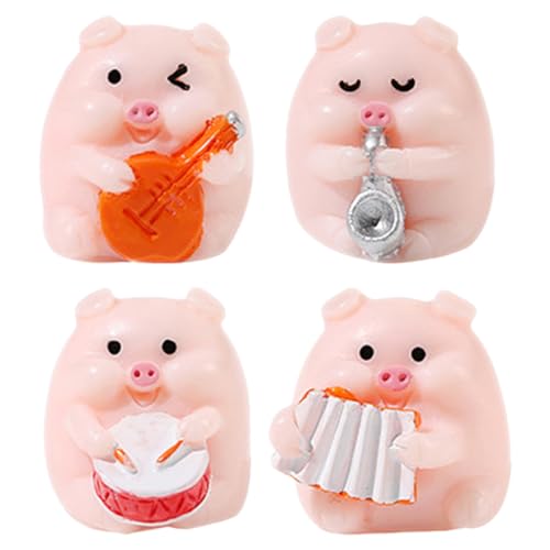 PRETYZOOM 4 Stück Miniatur-Musikinstrument-Ornamente winzige Schweinchenstatuen Mini-Schweinchen-Modell Miniaturen schmücken Schweinefiguren entzückende Figur Miniaturfiguren Tiermodell Harz PRETYZOOM 4 Stück Miniatur-Musikinstrument-Ornamente winzige Schweinchenstatuen Mini-Schweinchen-Modell Miniaturen schmücken Schweinefiguren entzückende Figur Miniaturfiguren Tiermodell Harz von PRETYZOOM