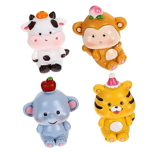 PRETYZOOM Miniatur Tier Spielzeug Kuchen Dekoration Set Jungen Und Mädchen Decor Mini Tier Figur Für Party PRETYZOOM Miniatur Tier Spielzeug Kuchen Dekoration Set Jungen Und Mädchen Decor Mini Tier Figur Für Party von PRETYZOOM