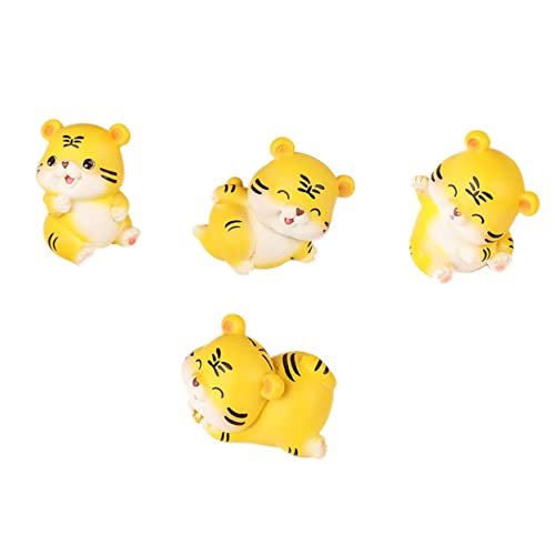 PRETYZOOM 4 Stück Tiger Harz Ornamente Tiger Tiger-autodekore Desktop- Handwerk Im Tigerjahr Zubehör Für Terrarien Spielzeugtiger Zubehör Für Mikrolandschaften Tiger Figur PRETYZOOM 4 Stück Tiger Harz Ornamente Tiger Tiger-autodekore Desktop- Handwerk Im Tigerjahr Zubehör Für Terrarien Spielzeugtiger Zubehör Für Mikrolandschaften Tiger Figur von PRETYZOOM
