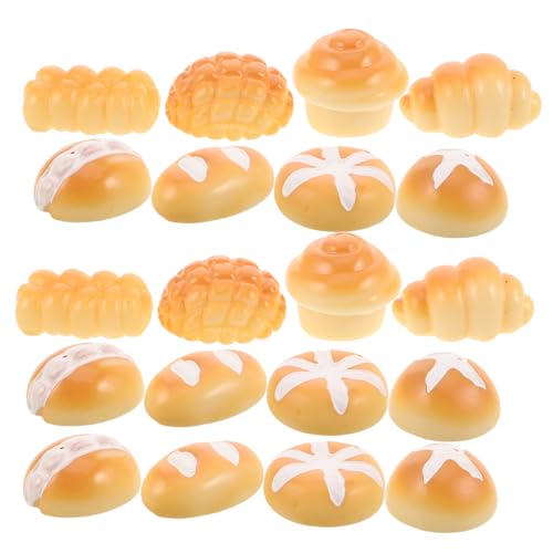 PRETYZOOM 40 Stück Teiliges Mini Brot Realistische Künstliche Brot Dekoration Lebensnahe Miniatur Bäckerei Figuren für DIY Basteln Puppenhaus Mikro Landschaft Accessoires PRETYZOOM 40 Stück Teiliges Mini Brot Realistische Künstliche Brot Dekoration Lebensnahe Miniatur Bäckerei Figuren für DIY Basteln Puppenhaus Mikro Landschaft Accessoires von PRETYZOOM