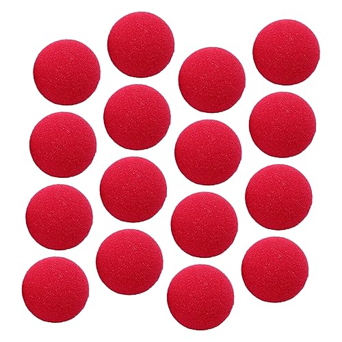 PRETYZOOM 40st Clown-nasenball Falsche Clownsnase Nase des Zirkusclowns Clownsnase Aus Gummi Für Erwachsene Nase Kostüm Leistung Clownnase Karneval Clownnasen Haupt Schwamm Nasenklammer PRETYZOOM 40st Clown-nasenball Falsche Clownsnase Nase des Zirkusclowns Clownsnase Aus Gummi Für Erwachsene Nase Kostüm Leistung Clownnase Karneval Clownnasen Haupt Schwamm Nasenklammer von PRETYZOOM