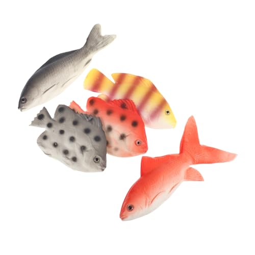 PRETYZOOM 5stücke Realistische Fischmodelle Teiliges Pu Fischmodell Für Dekoration Lehre Und Fotografie Simulation Von Meereslebewesen Für Küche Und Restaurant PRETYZOOM 5stücke Realistische Fischmodelle Teiliges Pu Fischmodell Für Dekoration Lehre Und Fotografie Simulation Von Meereslebewesen Für Küche Und Restaurant von PRETYZOOM