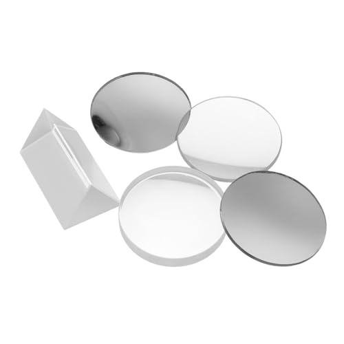 PRETYZOOM 5 Stück Teiliges Optisches Physik-kit mit Konvexen und Konkaven Gläsern aus Widerstandsfähigem Glas Kratzfest für Präzise Optische Experimente Kompatibel mit Mikroskopen Teleskopen PRETYZOOM 5 Stück Teiliges Optisches Physik-kit mit Konvexen und Konkaven Gläsern aus Widerstandsfähigem Glas Kratzfest für Präzise Optische Experimente Kompatibel mit Mikroskopen Teleskopen von PRETYZOOM
