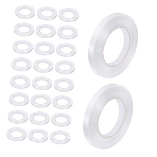 PRETYZOOM 50 Stück Hochwertiges Ballonband für Hochzeiten Geburtstagsfeiern Diy Dekorationen Geschenkbewicklung und Floristik Zubehör von PRETYZOOM