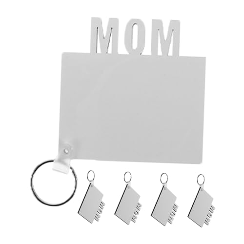 PRETYZOOM 5Stücke DIY Sublimations Schlüsselanhänger aus Leere Schlüsselanhänger für Kreative Designs für Muttertag Multifunktions Schlüsselzubehör zur Personalisierung PRETYZOOM 5Stücke DIY Sublimations Schlüsselanhänger aus Leere Schlüsselanhänger für Kreative Designs für Muttertag Multifunktions Schlüsselzubehör zur Personalisierung von PRETYZOOM