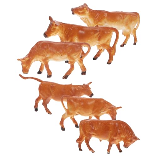 PRETYZOOM Desktop Miniatur Cattle Landschaft Zubehör Mini Figur Sammlung Moos Landschaft Ornament PRETYZOOM Desktop Miniatur Cattle Landschaft Zubehör Mini Figur Sammlung Moos Landschaft Ornament von PRETYZOOM