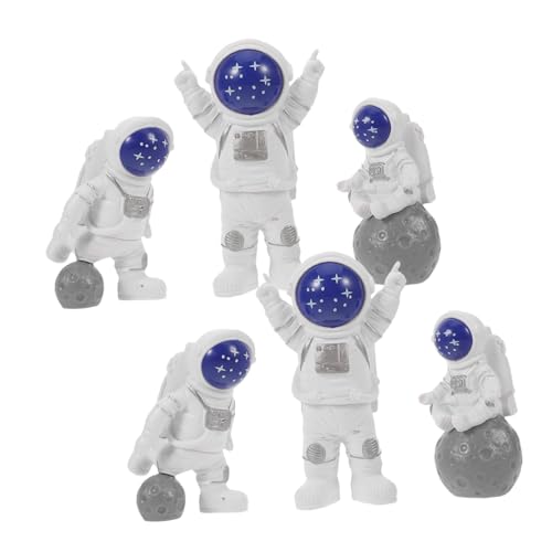 PRETYZOOM 6 Stück Teiliges Astronaut Resin Tortendeko Detailreiche Weltraum Figuren in Blau Wiederverwendbar und Kinderfreundlich für Shower Kindergeburtstag Weltraum Party und PRETYZOOM 6 Stück Teiliges Astronaut Resin Tortendeko Detailreiche Weltraum Figuren in Blau Wiederverwendbar und Kinderfreundlich für Shower Kindergeburtstag Weltraum Party und von PRETYZOOM