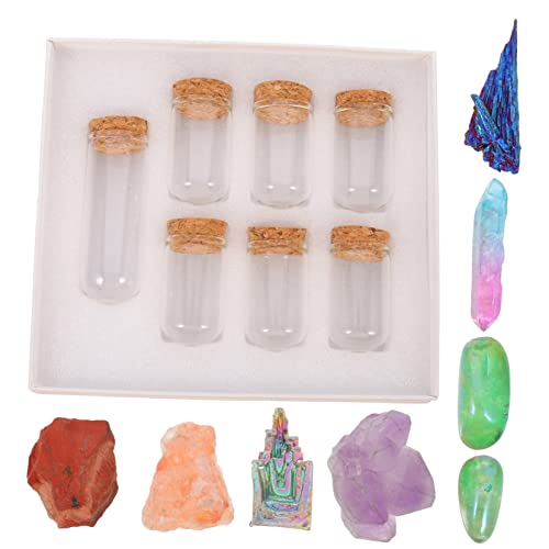 PRETYZOOM 7 Stück Teiliges Mineralstein Natürliche Steine Dekoration Lehrreiches Mineralien Sammlung für Sammler Tischdeko Edelsteinähnlich PRETYZOOM 7 Stück Teiliges Mineralstein Natürliche Steine Dekoration Lehrreiches Mineralien Sammlung für Sammler Tischdeko Edelsteinähnlich von PRETYZOOM