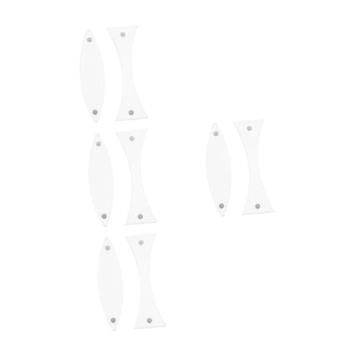 PRETYZOOM 8 Stck. Teiliges Magnetisches Optik Physikunterricht mit Doppelkonvex Konkavlinsen Präzise Lichtbrechung Spiegelung und Stabile Magnetische Halterung für Laborexperimente von PRETYZOOM