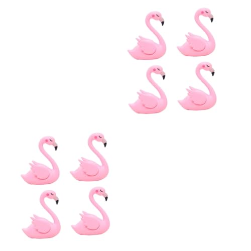 8 Stk Tortendeko Einschulung Ornament Kuchen Flamingo Dekor Auto-flamingo-dekor Kuchendekoration Geburtstagskuchen Requisiten von PRETYZOOM