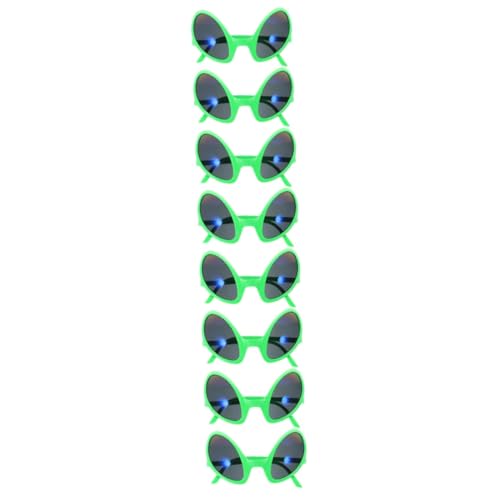 PRETYZOOM 8 Stück Brille Party Übertriebene Sonnenbrille Brille Sonnenbrille Kostümbrille Kostüm Cosplay Sonnenbrille Zubehör Brille von PRETYZOOM