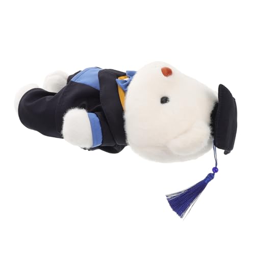 PRETYZOOM Abschlusssaison Bärenpuppe High-School-Abschlussbär Mini Grad Stofftier dekorativer Plüschbär Herzlichen Glückwunsch Grad Stoffspielzeug Abschlussbär Bouquet Bear PP Baumwolle Blau PRETYZOOM Abschlusssaison Bärenpuppe High-School-Abschlussbär Mini Grad Stofftier dekorativer Plüschbär Herzlichen Glückwunsch Grad Stoffspielzeug Abschlussbär Bouquet Bear PP Baumwolle Blau von PRETYZOOM