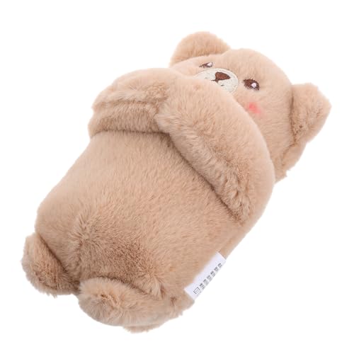 PRETYZOOM Autodekorationspuppe Plüsch-Panda Niedliche Panda-Ornamente Gefüllter Panda Ausgestopfter Pandabär Plüschtier Panda Großer Panda Stofftier Streifenwagen Süßes Stofftier Polyester von PRETYZOOM