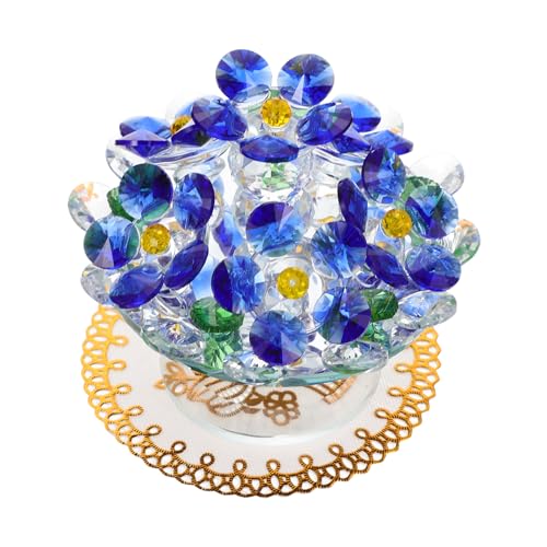 PRETYZOOM Exquisiter Blumentopf Aus Kristall Dekoration Für Den Schreibtisch Stilvoller Schmuck von PRETYZOOM