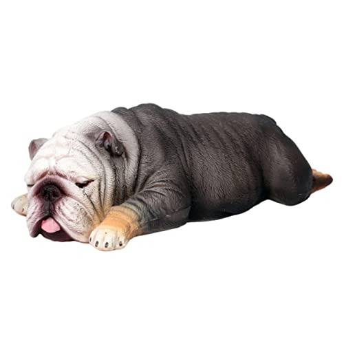 PRETYZOOM Bulldogge-verzierung Tierspielzeug Winzige Tiere Miniatur Hund Geburtstagstorte Krabbenhund Für Jungen Welpenstatue Aus Kunststoff Figuren in Welpenform Plastik Black PRETYZOOM Bulldogge-verzierung Tierspielzeug Winzige Tiere Miniatur Hund Geburtstagstorte Krabbenhund Für Jungen Welpenstatue Aus Kunststoff Figuren in Welpenform Plastik Black von PRETYZOOM