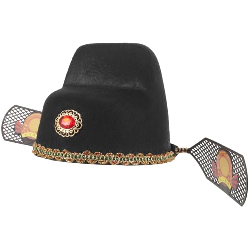 PRETYZOOM Chinesischer Cai Shen Hut Vintage Feng Shui Gott des Reichtums Cosplay Hut Bühnenaufführung Requisiten Asiatischer alter Hut Hanfu Kopfschmuck Frühling Festival Neujahr Party Hut PRETYZOOM Chinesischer Cai Shen Hut Vintage Feng Shui Gott des Reichtums Cosplay Hut Bühnenaufführung Requisiten Asiatischer alter Hut Hanfu Kopfschmuck Frühling Festival Neujahr Party Hut von PRETYZOOM