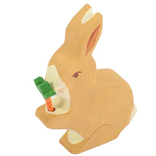 PRETYZOOM DIY- aus Holz Holzhasen holzspielzeug DIY Holzspielzeug Hasenfigur holzgravur Tierspielzeug Tierkreis-Statue Desktop-Holzdekor Hasenschmuck aus Holz Osterhase Linde PRETYZOOM DIY- aus Holz Holzhasen holzspielzeug DIY Holzspielzeug Hasenfigur holzgravur Tierspielzeug Tierkreis-Statue Desktop-Holzdekor Hasenschmuck aus Holz Osterhase Linde von PRETYZOOM