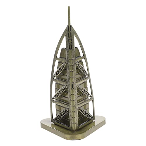 PRETYZOOM Detailliertes Segelhotel Modell aus Langlebigem Material Bauornament Kompaktes Design für Dekoration Zuhause und Büro Geschenk und Souvenir für Sammler und Reisende von PRETYZOOM