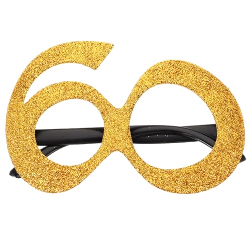 PRETYZOOM Digitale Brille Nummer Geburtstag Sonnenbrille Geburtstagsfeier Dekorationen 60 Geburtstag Brille Glitzernde Nummer Brille Herren Sonnenbrille Geburtstagsfeier Lustige Brille PRETYZOOM Digitale Brille Nummer Geburtstag Sonnenbrille Geburtstagsfeier Dekorationen 60 Geburtstag Brille Glitzernde Nummer Brille Herren Sonnenbrille Geburtstagsfeier Lustige Brille von PRETYZOOM