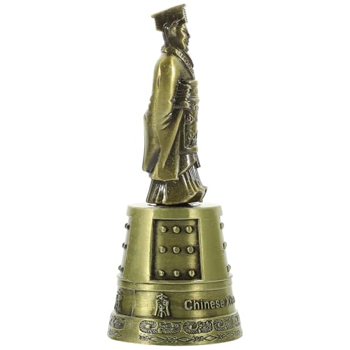 PRETYZOOM Festglocke Handglocke Glockenspiel Türklingel Schreibtisch bürodeko Office Decoration House Decoration tischglocke Retro-Glockenverzierung manuelle Restaurantglocke Legierung von PRETYZOOM