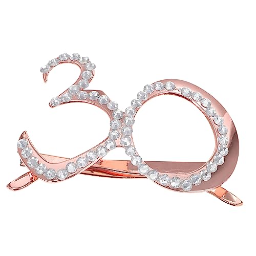 PRETYZOOM Geburtstagsbrille Geburtstag Kostüm Brillen 30 Jahre Alte Brille Geburtstagsfeier Brille Gefälligkeiten Für Jubiläumsfeiern Kostümbrillen Kind Plastik Brillengestell Blitz PRETYZOOM Geburtstagsbrille Geburtstag Kostüm Brillen 30 Jahre Alte Brille Geburtstagsfeier Brille Gefälligkeiten Für Jubiläumsfeiern Kostümbrillen Kind Plastik Brillengestell Blitz von PRETYZOOM