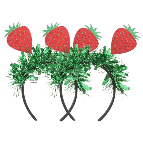 PRETYZOOM Glitzerndes 2 Stück Erdbeer-Stirnband Obst Kopf Bopper Erdbeere Haarband Haarreif Frühling Kopfschmuck Haarschmuck für Zuhause Erdbeere Thema Party Favors Floral Stirnband PRETYZOOM Glitzerndes 2 Stück Erdbeer-Stirnband Obst Kopf Bopper Erdbeere Haarband Haarreif Frühling Kopfschmuck Haarschmuck für Zuhause Erdbeere Thema Party Favors Floral Stirnband von PRETYZOOM