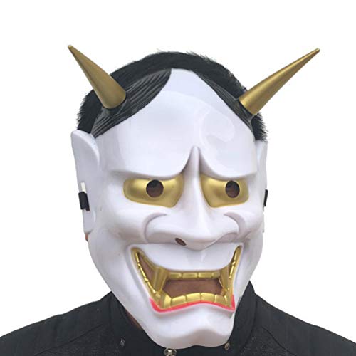 PRETYZOOM Halloween Prajna Maske Weiß Japanischer Buddhismus Prajna Maske Hannya Ghost Prajnaparamita Maske PRETYZOOM Halloween Prajna Maske Weiß Japanischer Buddhismus Prajna Maske Hannya Ghost Prajnaparamita Maske von PRETYZOOM