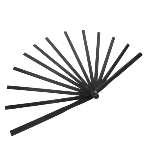 PRETYZOOM Handgemachter Faltfächerrahmen aus Diy Faltfächer Zubehör Robuste und Langlebige für Kreative Bastelprojekte Wanddekoration und Persönliche Schwarz PRETYZOOM Handgemachter Faltfächerrahmen aus Diy Faltfächer Zubehör Robuste und Langlebige für Kreative Bastelprojekte Wanddekoration und Persönliche Schwarz von PRETYZOOM