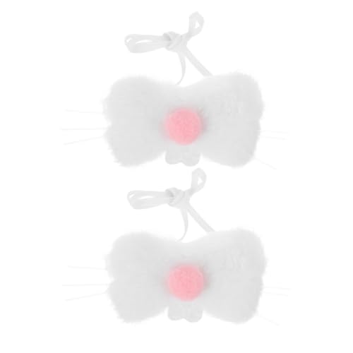 PRETYZOOM Hasennase Cosplay 2er-pack Jungen Und Mädchen Osterhasenmaske Plüschnase Für Halloween-partys Und Die Bühne PRETYZOOM Hasennase Cosplay 2er-pack Jungen Und Mädchen Osterhasenmaske Plüschnase Für Halloween-partys Und Die Bühne von PRETYZOOM