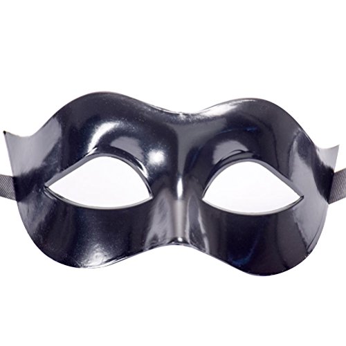 PRETYZOOM Herren Maskerade Kostüm Ball Half Face Augenmaske Sexy Party Maske Schwarz Party Zubehör von PRETYZOOM