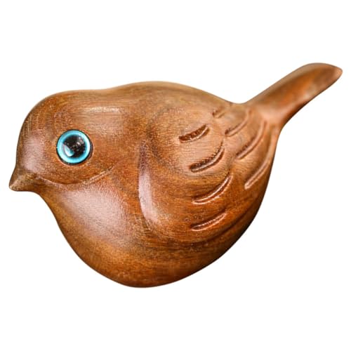 PRETYZOOM Holzschnitzerei Eines Kleinen Dicken Vogels Figur Miniatur Vogelnest Im Freien Künstlich Papagei Krähe Hüttendekor Hängematte Eukalyptus Vogelfütterer Kleiner Vogelhäuschen Hölzern PRETYZOOM Holzschnitzerei Eines Kleinen Dicken Vogels Figur Miniatur Vogelnest Im Freien Künstlich Papagei Krähe Hüttendekor Hängematte Eukalyptus Vogelfütterer Kleiner Vogelhäuschen Hölzern von PRETYZOOM