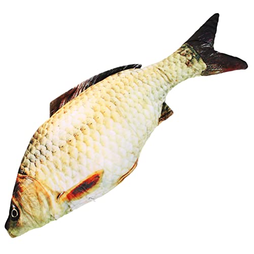 PRETYZOOM Karausche Kissen Kinderspielzeug Fischspielzeug Für Simulierte Fischpuppe Entzückende Fischpuppe Einzigartiges Fischspielzeug Zum Modellieren Von Fischen Plüsch von PRETYZOOM