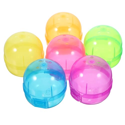 PRETYZOOM Automatenkapsel-bälle Runde Bälle 65 Mm Leere Verpackungsbälle Aus Kunststoff Für Partygeschenke 12 Stück Großpackung Mit Automatenbällen von PRETYZOOM