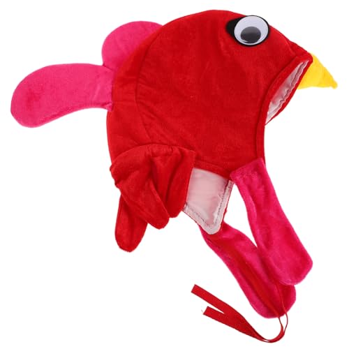 PRETYZOOM Kükenhut Süße Mützen Kopfbedeckungen Truthahnhüte Aquariumdekoration Weiche Hüte Gefüllte Hüte Hühnerhüte Eltern-kind-hüte Plüschtiere Accessoires Hüte Tierhüte Polyester Rot PRETYZOOM Kükenhut Süße Mützen Kopfbedeckungen Truthahnhüte Aquariumdekoration Weiche Hüte Gefüllte Hüte Hühnerhüte Eltern-kind-hüte Plüschtiere Accessoires Hüte Tierhüte Polyester Rot von PRETYZOOM