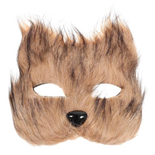 PRETYZOOM Maske Halloween Party Dekoration Cosplay Fuchs Zubehör Fuchs Zum Dekorieren Des Fuchs Kostüms Halloween Party Halloween Kostüme Halloween Tiermaske Cosplay von PRETYZOOM