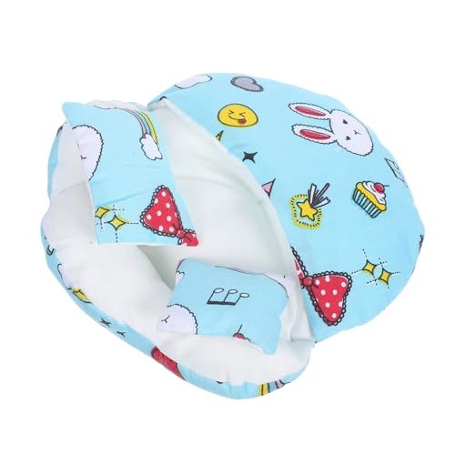 PRETYZOOM Mini Puppenbett Kawaii Schlafsack mit Zwei Kissen aus Weicher Baumwolle Kompakte Puppenhausmöbel für Bjd Puppen Zartes Mini Schlafzimmer Zubehör PRETYZOOM Mini Puppenbett Kawaii Schlafsack mit Zwei Kissen aus Weicher Baumwolle Kompakte Puppenhausmöbel für Bjd Puppen Zartes Mini Schlafzimmer Zubehör von PRETYZOOM